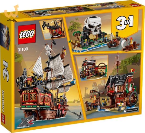 LEGO Creator 31109 Statek piracki LEGO Creator 31109 Statek piracki