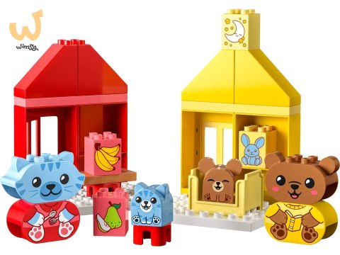 LEGO DUPLO 10414 Codzienne czynności jedzenie i pora snu LEGO DUPLO 10414 Codzienne czynności jedzenie i pora snu
