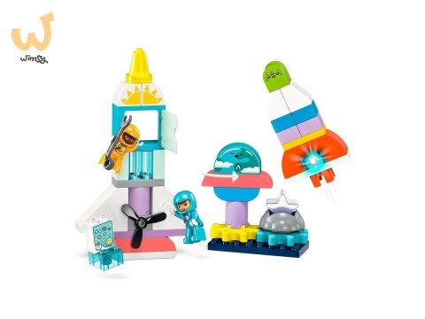 LEGO DUPLO 10422 Przygoda w promie kosmicznym 3 w 1 LEGO DUPLO 10422 Przygoda w promie kosmicznym 3 w 1