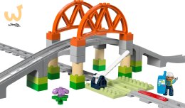 LEGO DUPLO TOWN 10426 Most i tory kolejowe - zestaw rozszerzający