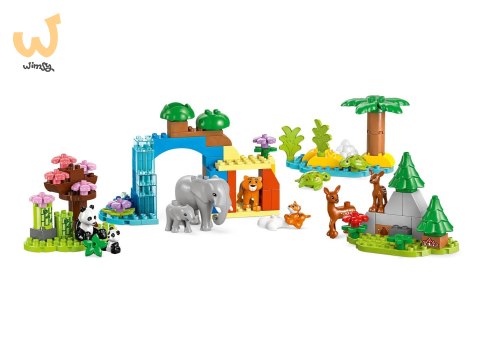 LEGO DUPLO TOWN 10446 Rodziny dzikich zwierząt 3w1 LEGO DUPLO TOWN 10446 Rodziny dzikich zwierząt 3w1