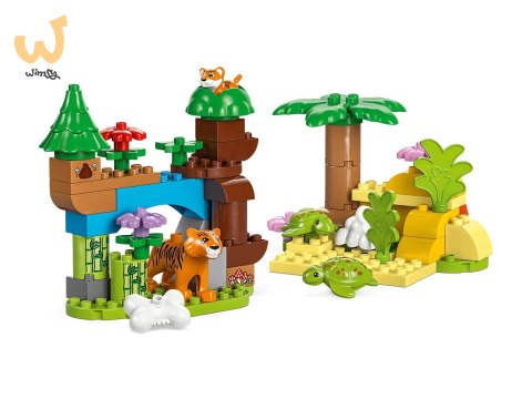 LEGO DUPLO TOWN 10446 Rodziny dzikich zwierząt 3w1 LEGO DUPLO TOWN 10446 Rodziny dzikich zwierząt 3w1