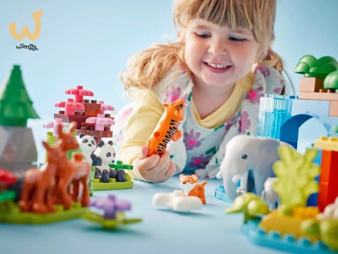 LEGO DUPLO TOWN 10446 Rodziny dzikich zwierząt 3w1 LEGO DUPLO TOWN 10446 Rodziny dzikich zwierząt 3w1