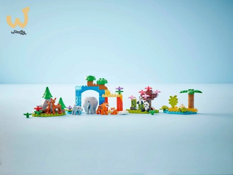 LEGO DUPLO TOWN 10446 Rodziny dzikich zwierząt 3w1 LEGO DUPLO TOWN 10446 Rodziny dzikich zwierząt 3w1