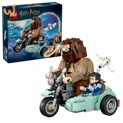 LEGO HARRY POTTER 76443 Przejażdżka motocyklowa Hagrida i Harry'ego LEGO HARRY POTTER 76443 Przejażdżka motocyklowa Hagrida i Harry'ego
