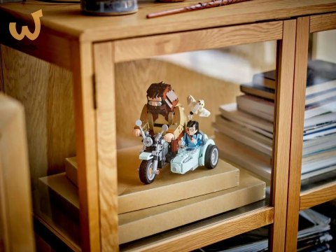 LEGO HARRY POTTER 76443 Przejażdżka motocyklowa Hagrida i Harry'ego LEGO HARRY POTTER 76443 Przejażdżka motocyklowa Hagrida i Harry'ego