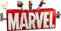 LEGO MARVEL SUPER HEROES 76313 Logo MARVEL z minifigurkami