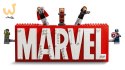 LEGO MARVEL SUPER HEROES 76313 Logo MARVEL z minifigurkami