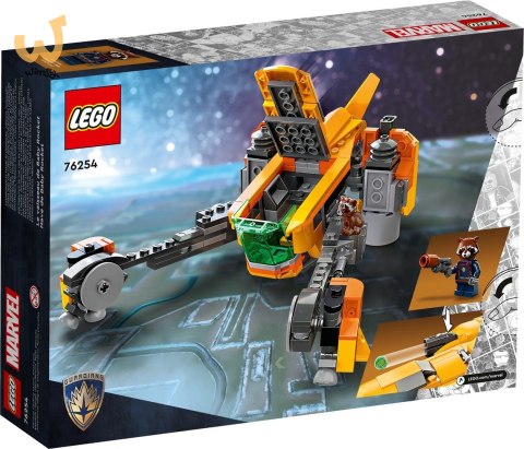 LEGO Marvel 76254 Statek kosmiczny małego Rocketa LEGO Marvel 76254 Statek kosmiczny małego Rocketa