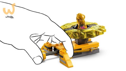 LEGO NINJAGO 71826 Smocze Spinjitzu — zestaw bitewny LEGO NINJAGO 71826 Smocze Spinjitzu — zestaw bitewny