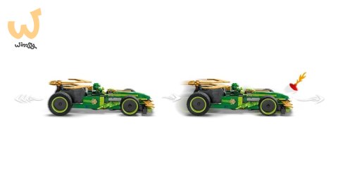 LEGO NINJAGO 71828 Samochód wyścigowy Lloyda z napędem typu pull-back LEGO NINJAGO 71828 Samochód wyścigowy Lloyda z napędem typu pull-back