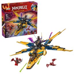 LEGO NINJAGO 71833 Ras i burzowy superodrzutowiec Arina