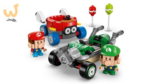 LEGO SUPER MARIO 72034 Mario Kart - Baby Mario kontra Baby Luigi LEGO SUPER MARIO 72034 Mario Kart - Baby Mario kontra Baby Luigi