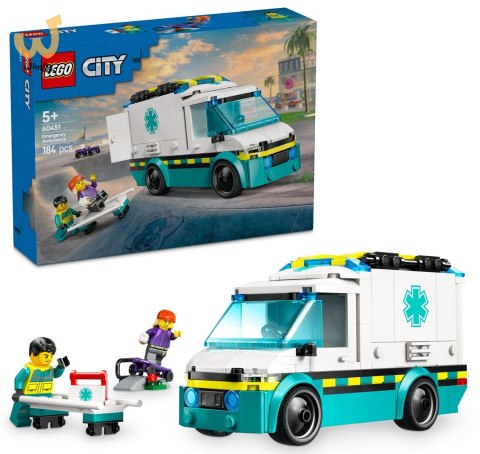 LEGO CITY 60451 Karetka pogotowia LEGO CITY 60451 Karetka pogotowia
