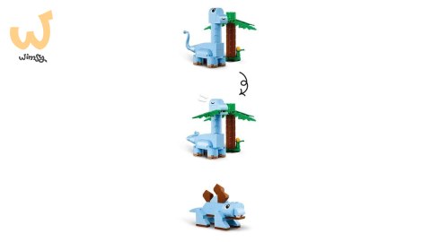 LEGO CLASSIC 11041 Kreatywne dinozaury LEGO CLASSIC 11041 Kreatywne dinozaury