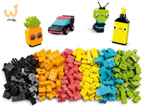 LEGO Classic 11027 Kreatywna zabawa neonowymi kolorami LEGO Classic 11027 Kreatywna zabawa neonowymi kolorami
