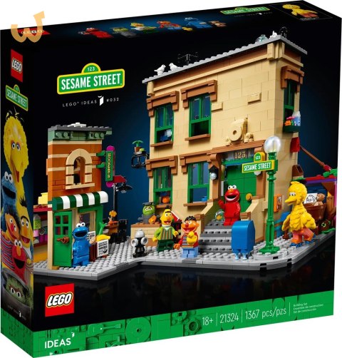 LEGO Ideas 21324 123 Ulica Sezamkowa LEGO Ideas 21324 123 Ulica Sezamkowa