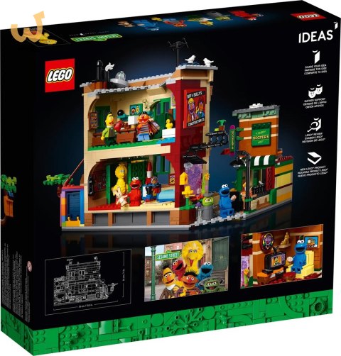 LEGO Ideas 21324 123 Ulica Sezamkowa LEGO Ideas 21324 123 Ulica Sezamkowa