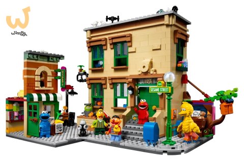 LEGO Ideas 21324 123 Ulica Sezamkowa LEGO Ideas 21324 123 Ulica Sezamkowa