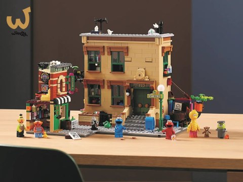 LEGO Ideas 21324 123 Ulica Sezamkowa LEGO Ideas 21324 123 Ulica Sezamkowa