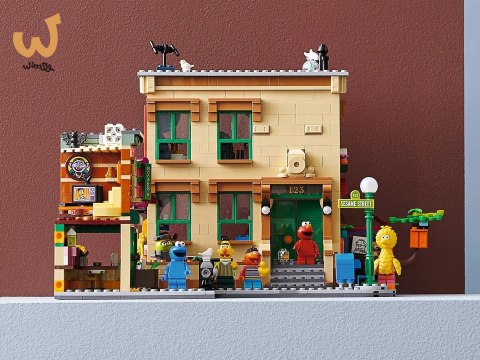 LEGO Ideas 21324 123 Ulica Sezamkowa LEGO Ideas 21324 123 Ulica Sezamkowa