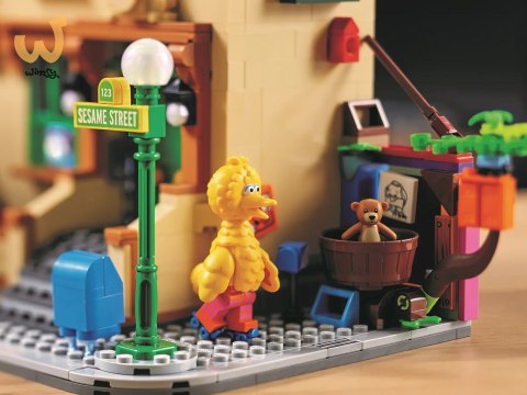 LEGO Ideas 21324 123 Ulica Sezamkowa LEGO Ideas 21324 123 Ulica Sezamkowa