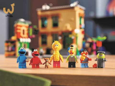 LEGO Ideas 21324 123 Ulica Sezamkowa LEGO Ideas 21324 123 Ulica Sezamkowa