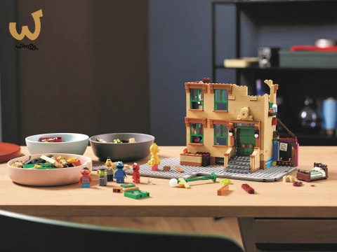 LEGO Ideas 21324 123 Ulica Sezamkowa LEGO Ideas 21324 123 Ulica Sezamkowa