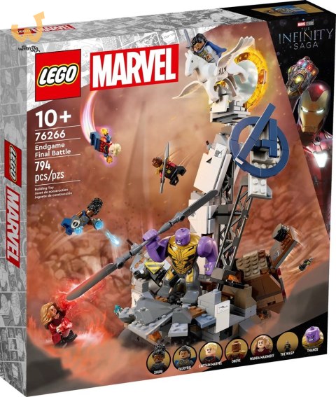 LEGO Marvel 76266 Koniec gry - ostateczna bitwa LEGO Marvel 76266 Koniec gry - ostateczna bitwa